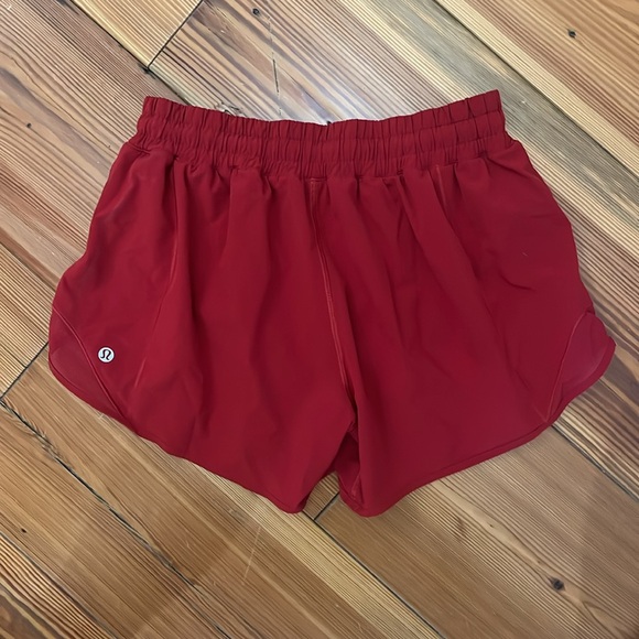 lululemon athletica Red Athletic Shorts - Picture 2 of 4